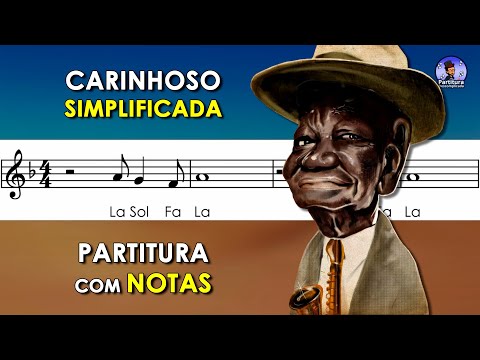 Carinhoso - Pixinguinha | Partitura com Notas para Flauta Doce, Violino + Playback no Piano