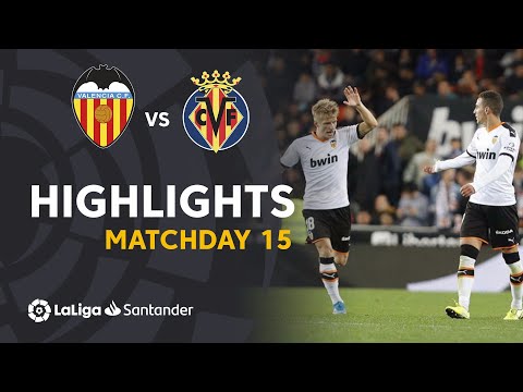 Highlights Valencia CF vs Villarreal CF (2-1)