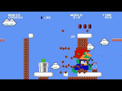 Huge Mario vs. SMB: The lost levels pt.3 [Mari0]