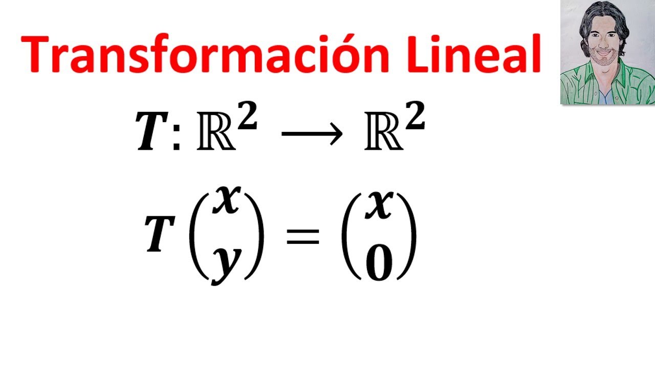 TRANSFORMACIONES Lineales Determinar si la TRANSFORMACIÓN de V a W es LINEAL o NO es lineal
