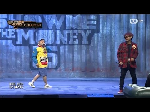 [SHOW ME THE MONEY 5 4話] 「Superbeeより自分の方がうまい」Leellamarz vs Superbee @1:1バトルラップミッション