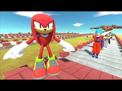 NEW UNIT! Knuckles  DEATH RUN - Animal Revolt Battle Simulator