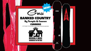 GNU Banked Country Snowboard 2022 | evo