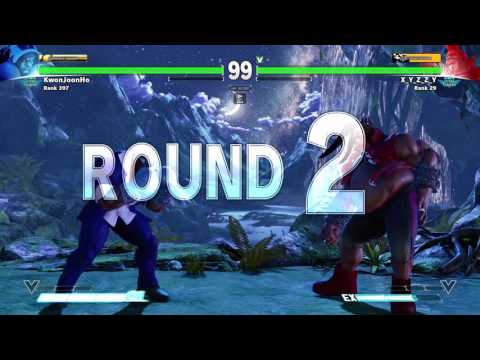 SF5 KwonJoonho (Balrog) vs Xyzzy (Birdie)