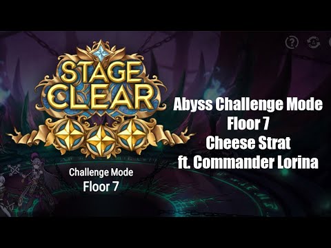 Epic Seven Abyss Challenge Mode Floor 7 - Cheese Comp