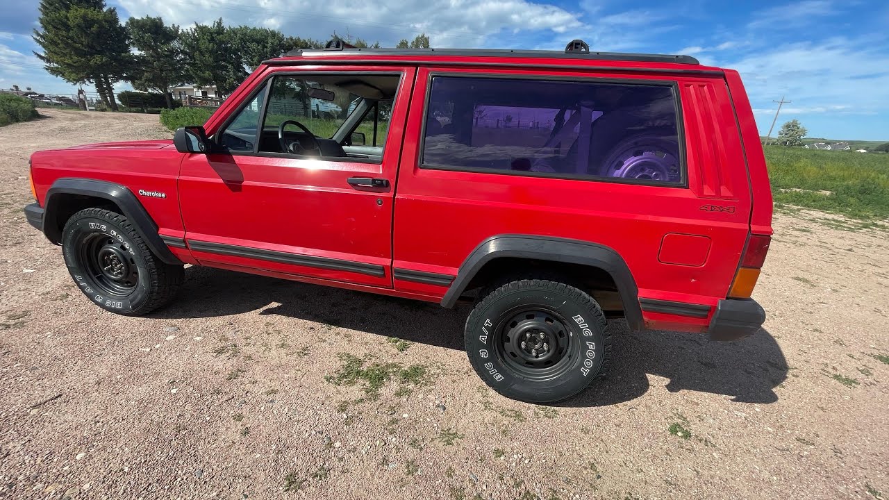 1994 jeep Cherokee xj two door 5 speed