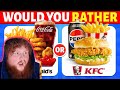 CaseOh Reacts To Quiz Would You Rather Snacks Junk Food Edition
