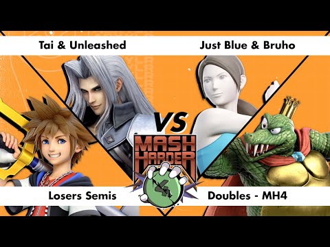Mash Harder 4 Doubles - TT | Tai & TT | Unleashed vs Just Blue & Bruho - Losers Semis