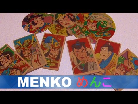 Japanese traditional game MENKO!!