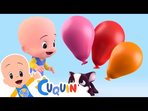 Cuquin's Balloons | Learn the alphabet with Cuquin’s Colorful Egg Machine