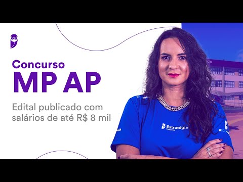 Concurso MP AP - Edital publicado com salários de até R$ 8 mil
