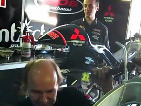 Marc Marquez and Purkke, Ajo Motorsport - Aragon MotoGP 2010