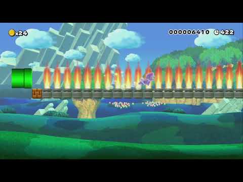 Star Dragons by Sambo Dad - SUPER MARIO MAKER - NO COMMENTARY 1bh