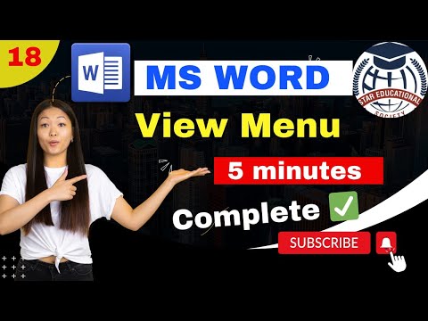 Word View Menu