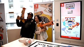 Nintendo Labo VR Kit Demo Event at Nintendo NY (Director Tsubasa Sakaguchi Appearance)