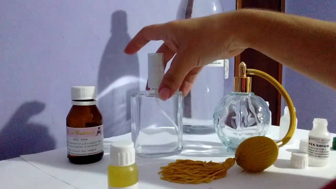 Aprenda a fazer perfume importado em casa! #DIY