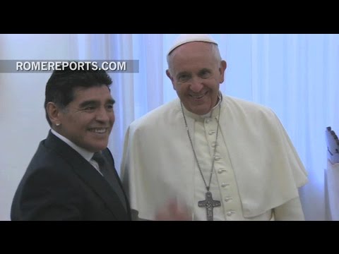 Agenda del Papa para la semana: Encuentro con Maradona y congregación general de los jesuitas