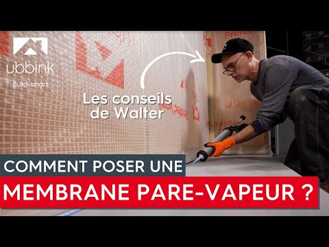 Comment poser une membrane pare-vapeur ? Installation du Protec'Vap® Ubbink