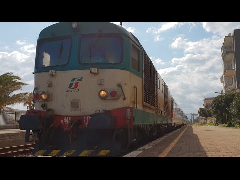 IC 1542 Reggio Calabria C.le - Sibari [ ARRIVO E PARTENZA ] *D445 1128*