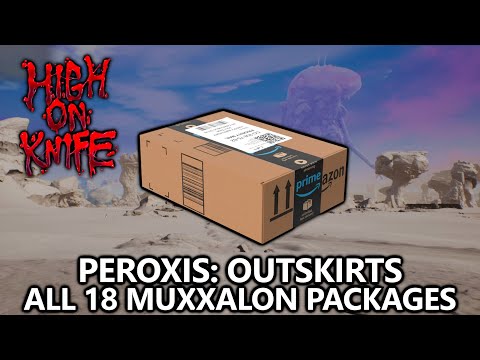 High on Knife - All 18 Peroxis: Outskirts Muxxalon Packages Locations Guide - High on Life DLC