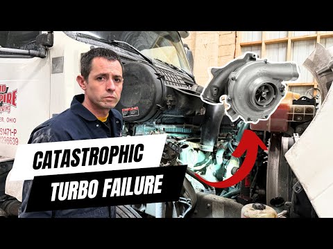 Catastrophic Turbo Failure In A Volvo D13 Semi Truck!