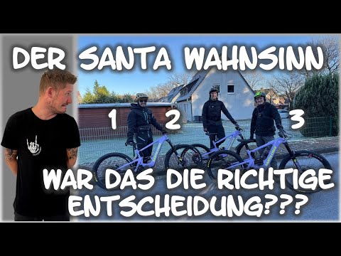 My new bike | SANTA CRUZ BULLIT E-Bike madness - We bought three | Introduction + test ride