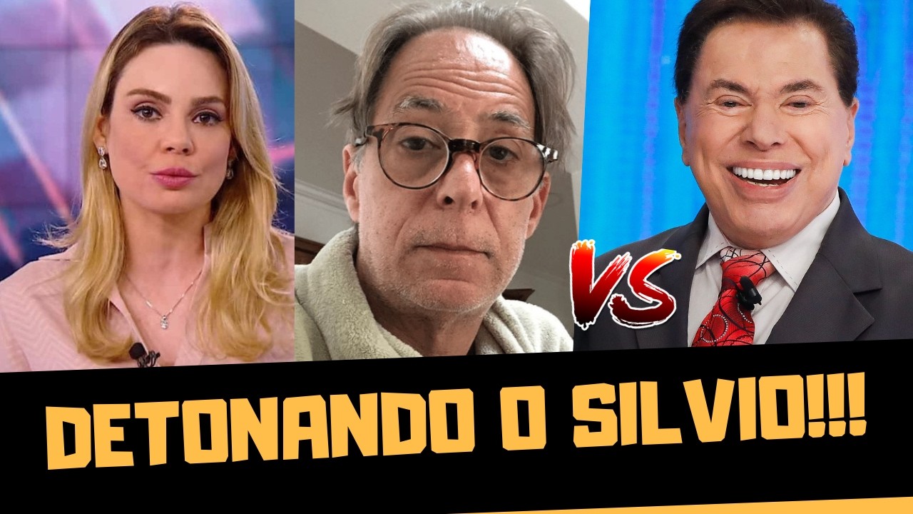 PEDRO CARDOSO E RACHEL SHEHERAZADE DETONAM SILVIO SANTOS!