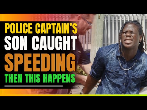 Police Captain's Son Caught Speeding. Then This Happens