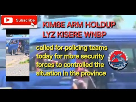 ROBBERY AT KIMBE #robberscave #news #currentaffairs #currentnews