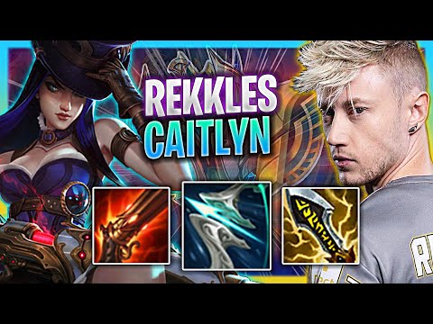 REKKLES IS A GOD WITH CAITLYN! | FNC Rekkles Plays Caitlyn ADC vs Xayah!  Season 2023