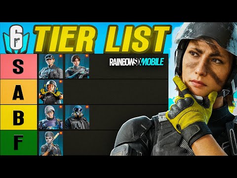 Operator Tier List in Rainbow Six Mobile 