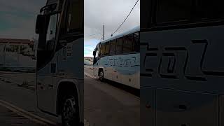 Ônibus do Natal Turismo 1192 e Caminhão Baú do Porto Rocha Transportes e Mudanças