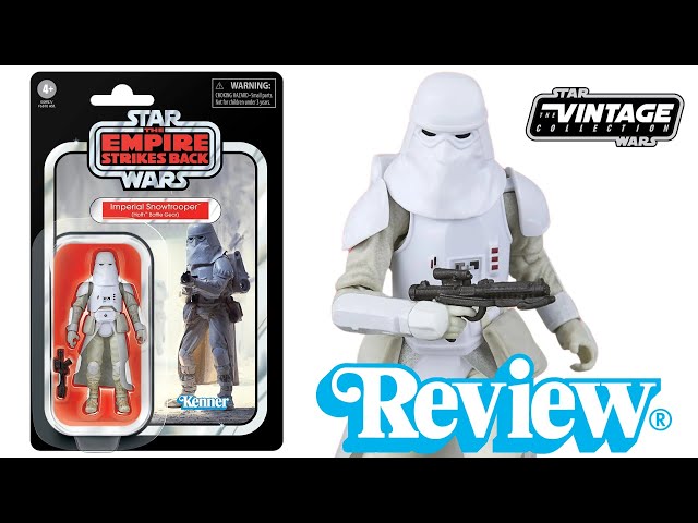 Vídeo relacionado con Star Wars La colección Vintage, Imperial Snowtrooper (Hoth Battle Gear), Star Wars: El Imperio contraataca, Figura de acción de 9,5 cm