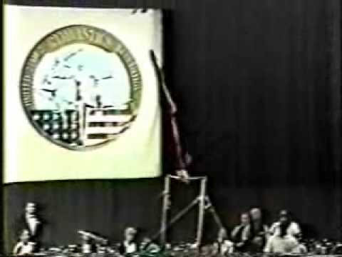 chelle stack 1991 us world trials optionals uneven bars