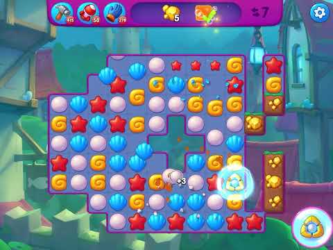 Fishdom Very Hard level 6738 no boosters フィッシュダム ベリーハード [Friend's]