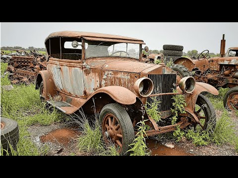 ASMR Restoration of a 1924 Rolls Royce Silver Ghost  From Abandoned Scrap to Perfection