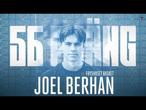 Joel Berhan 56 poäng vs. Fryshuset Basket