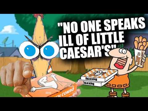 PHINEAS DEFENDS LITTLE CAESAR'S PIZZA
