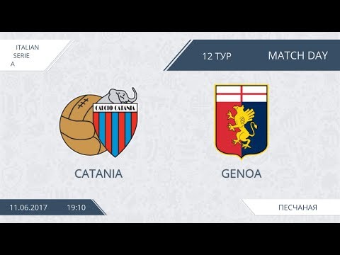 AFL17. Italy. Serie A. Day 12. Catania - Genoa