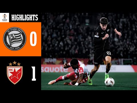 HIGHLIGHTS | SK Sturm Graz vs. FK Crvena zvezda | Matchday 6
