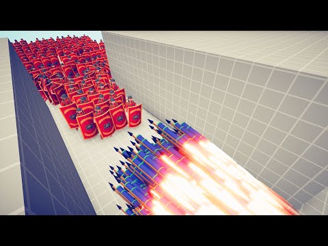 WHO CAN STOP 300 SHIELD BEARERS in a TIGHT CORRIDOR Ep.2 | TABS - Totally Accurate Battle Simulator