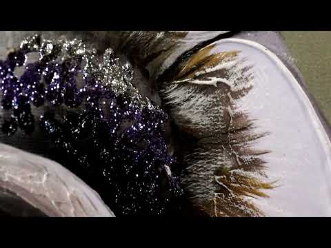 Миниатюра изображения товара Картина Декарт Черно-белые цветы в вазе 8Л3184 (авторская на холсте)