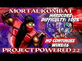 Mortal Kombat Project Powered MUGEN ERMAC MAX Difficulty No Continues