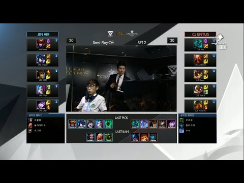 CJ vs JAG Game 2 Highlights (Champions Spring Korea 2015 Playoffs Round 1)