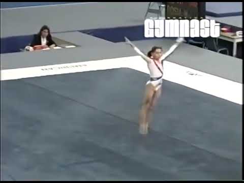 🥉 Monica Rosu 🇷🇴 FX EF 9.262 2002 Junior European Championships