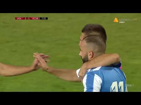 GOOOL! Poli Iași - FCSB 1-1. Andrei Cristea egalează imediat