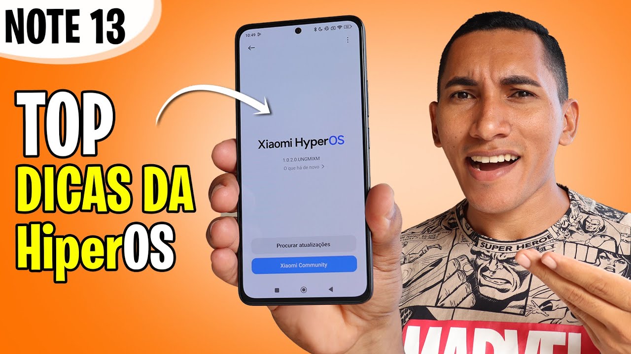 TOP Dicas da HiperOS no Redmi Note 13 (NOVAS FUNÇÕES)