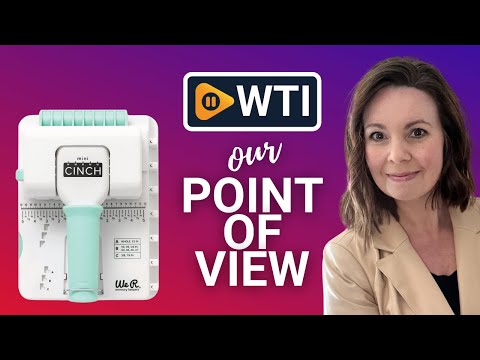 We R Memory Keepers Mini Cinch Bookbinding Machine - WTI product video review