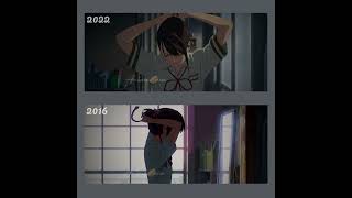 Download lagu Suzume no Tojimari & Your Name ( 2016 - 2022 ) #anime #love #shorts mp3