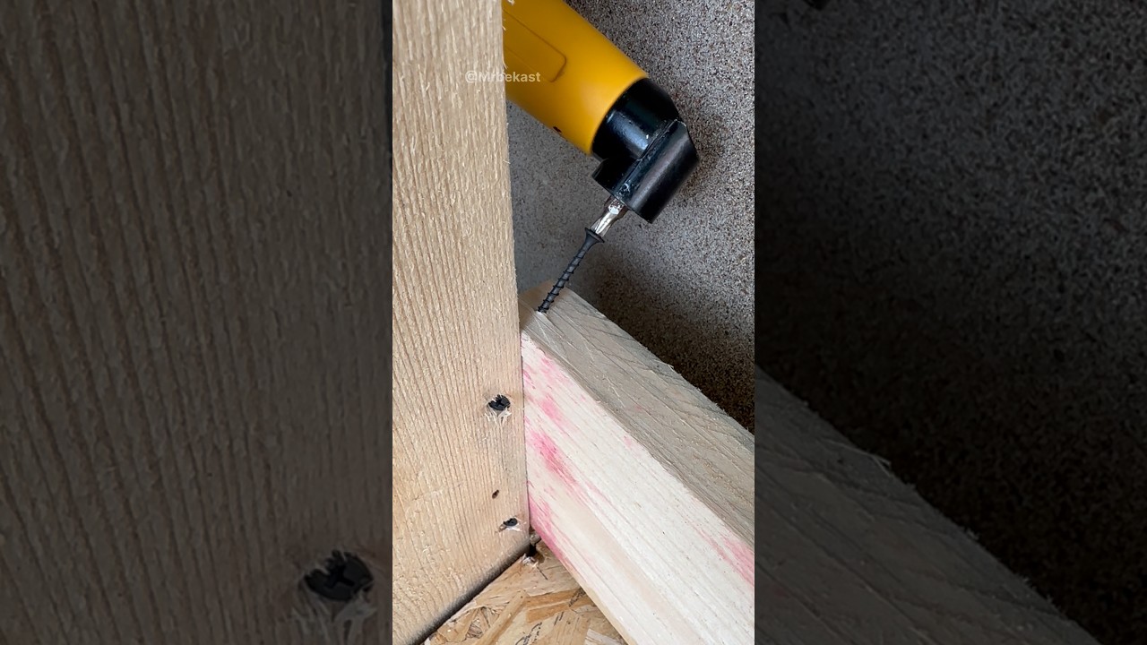 The most convenient screwdriver attachment - saves time 2x!